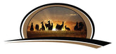 1.2m Kangaroo motorhome sticker decal Australian stripe - Mega Sticker Store